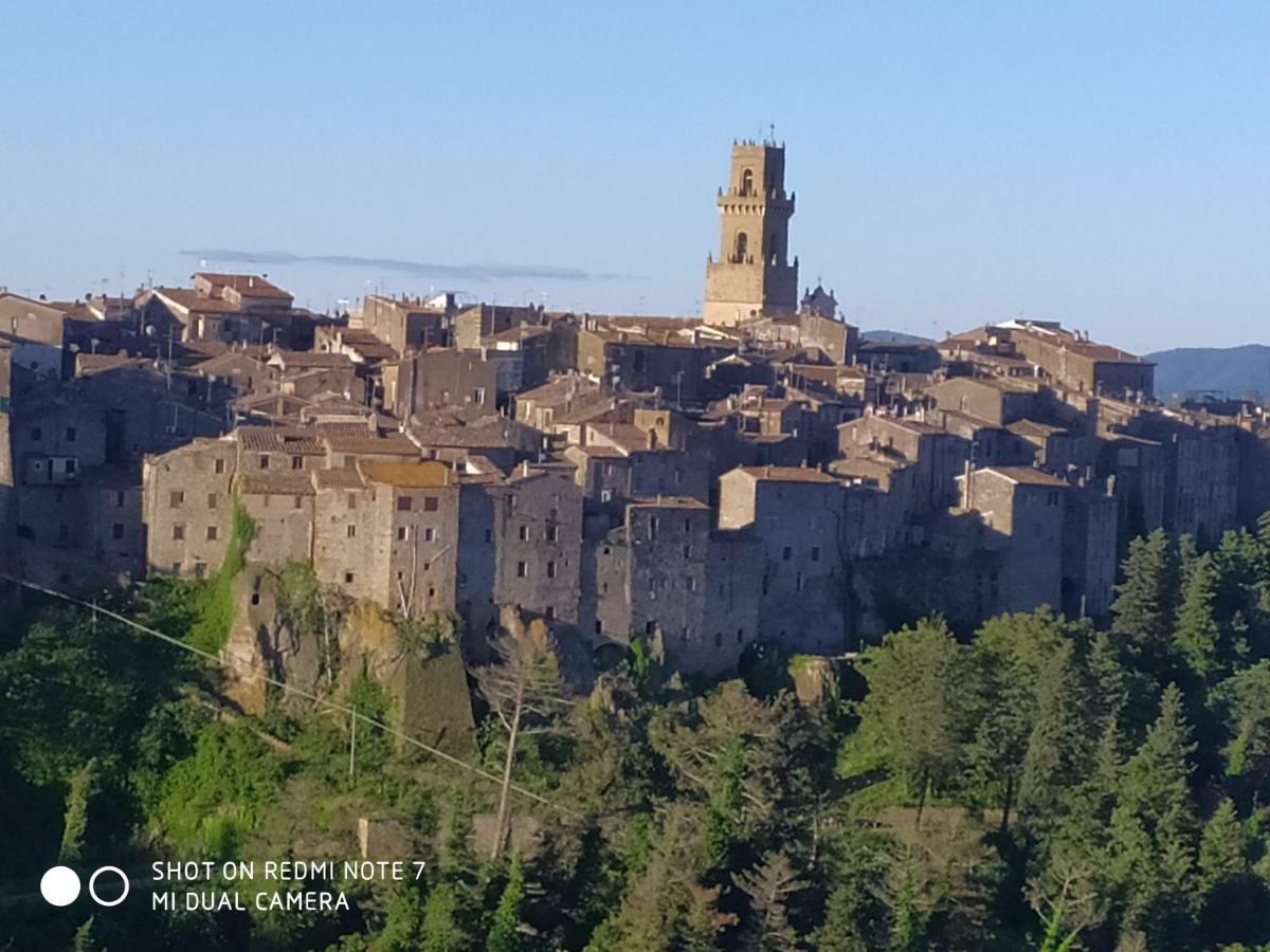 Mozzafiato Pitigliano Lejlighed Eksteriør billede